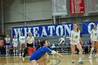 VB vs USCGA  Wheaton College Women's Volleyball vs U.S. Coast Guard Academy. - Photo by Keith Nordstrom : Wheaton, Volleyball